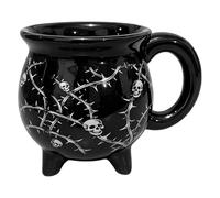 zwxqe Caffè Calderone Bicchiere in ceramica spettrale con manico ergonomico