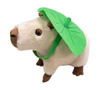 zwxqe Capybara Stuffed Animal Toy, Plush Cartoon Figure Gift, Soft Snuggle Companion Toy for Kids Sofa Decor, Long Tail Keyword, Exquisite Capybaras Imaginative Play and Comfort
