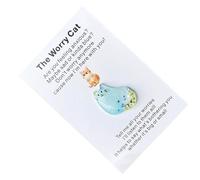 zwxqe Cards, Cat Hug Greeting Cards, Inspirational Token, Relationship Keepsake Exchange Card, Thoughtful Gift for Friends & Colleagues, 2,95 x 1,97 Inches