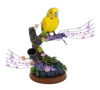 zwxqe Controlla i pappagalli vocali, che canta e cinguettio realistico - Sparrow Bird ripete quello che dici, giocattolo elettrico a induzione per da giardino, H, Se référer au