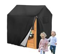 Zwxqe Copertura impermeabile per Playhouse, portatile Playhouse Protective Tarp, Dustproof Sun Protection, Multifunzionale Outdoor Play Equipment Cover per Backyard Use