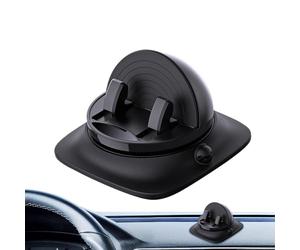 zwxqe Dashboard Phone Holder - Car Mount Adjustable, Non Slip Stand with Cable Organizer for Daily Use Secure Navigation Support for Smartphone Tablet Driving Truck Travel Vehicle Interior Accessory