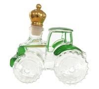 zwxqe Decanters for Alcohol, Glass Tractor Decor, Empty Whiskey Decanter, Tequila Bottle, Home Bar Accessory for Wine, Vodka, Brandy, Home, Ufficio, Men, Dad, Christmas, and Party Favors
