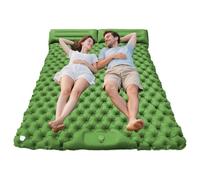 zwxqe Double Sleeping Pad, Inflatable Camping Mat, Lightweight Air Mattress, Compact Outdoor Gear, Backpacking Equipment for Tent Trekking Hiking Travel, 74,8 x 47,24 x 1,97 pollici