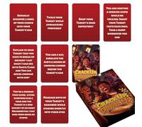 zwxqe Drinking Games, Fun Adult Party Games, 3.5x2.52 Inches Entertaining Activities, Hilarious Event Activity, Men Women Family, Outdoor Camping, College Friends