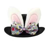 zwxqe Easter Bunny Hat, Costume Rabbit Hat with Ears, Exquisite Easter