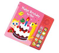 zwxqe Enlightenment Voice Book, Musical Learning Toy, 9.06x8.27x1.18 Inches Nursery Rhyme, Educational Teaching Aid with 10 Songs For English Enlightenment In Boys And Girls