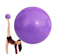 zwxqe Esercise Ball, Rhythmic Gymnastics Ball, Training Equipment, Dance Workout Pilates Accessories, 5.91 pollici, Glitter Fitness Trainer for Women Home Gym Practice