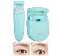 zwxqe Eyelash Curlers, Anti-Pinching Eyelash Lift Tool, Versatile & Natural Curl Eye Lash Curler with Replacement Pad for Travel Makeup Use, 2.17x1.38 inches