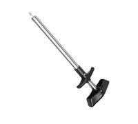 zwxqe Fish Hook Remover, T Shape Puller Tool, Fishing Hook Extractor with Grip, Aluminum Safety Unhooking Device, Handheld Tackle Accessory for Saltwater and River Lake Pond