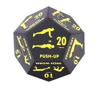 zwxqe Fitness Dice, Dice Game, Portable Strength Training Tool, Home Gym Workout Accessory, Ideale per viaggi all'aperto, sport teams, and group Fitness Enthusiasts