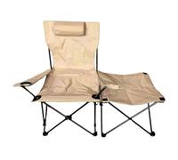 zwxqe Foldable Chair, Heavy Duty Reclining Patio Seat, Stable Load-Bearing Comfortable Chaise Lounge, Outdoor Tanning Chair for Balcony, Pool, Lawn, Camping, Backyard Use, 63.0 Inches