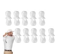 zwxqe Golf Hat Clip for Tees, 10 pezzi Ball Marker Holder Set, Small Multi