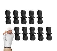 zwxqe Golf Hat Clip for Tees, 10 pezzi Ball Marker Holder Set, Small Multi