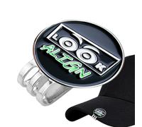 zwxqe Golf Marker Hat Clip, Magnetic Golf Ball Marker Holder, Cute Eyes Design Metal Tool with Easy Attachment, Interactive Fun Golfing Accessories for Family and Friends