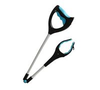 zwxqe Grabber Cattura Oggetti, LED Pieghevole e Luminoso per Afferrare Oggetti, Raccogliere Rifiuti per Uomini Disabili Donne In Gravidanza e Esterno Casa Giardino Camminare