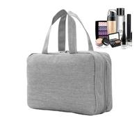 Zwxqe Hangable Travel Toiletry Bag, Makeup Brush Roll Up Case Pouch Holder, 4-in-1 Waterproof Cosmetic Organizer, Foldable Portable Storage For Bathroom, Shower, And On-the-Go Use