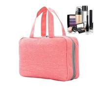 Zwxqe Hangable Travel Toiletry Bag, Makeup Brush Roll Up Case Pouch Holder, 4-in-1 Waterproof Cosmetic Organizer, Foldable Portable Storage For Bathroom, Shower, And On-the-Go Use