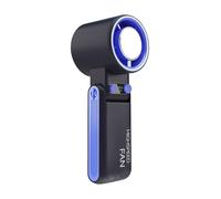 zwxqe Ice Cooling Fan, Portable Personal Fan, Speed Foldable Cooler, Ricaricabile Gadget, Compact Air Circulator for Beach Walking Outdoor Camping and Travel Use, 6.61x2.36x1.81 in