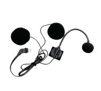 zwxqe Impermeabile Motorcycle Helmet Headset Features 10 Pin Comunicazione Microfono, Ideal Intercom Audio System for Teens, Men and Adults During Traveling, Cycling, Outdoor Rughe