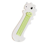 zwxqe Kids Foot Measure Device, Portable Shoe Measuring Ruler, Accurate Foot Sizer Tool For Children, 4,92 x 12,8 x 0,39 Inches Adjustable Measurement Tool For Boys and Girls, bianco, Se