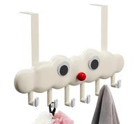 zwxqe Kids Room Hooks, Cloud Bathroom Hooks, Wall Hooks for Towels, Towel Hook Organizer, Wall Space Savers, Cute Wall Hooks, Towel Hooks for Bedrooms, Living Rooms, Bathrooms