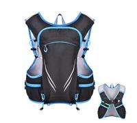 zwxqe Lightweight Design Vest Bag for Men, Large Capacity Lightweight Sports Vest, Reflective Strip Outdoor Sports Chest Bag, Comfortable Fit Large Capacity Vest Bag for Men