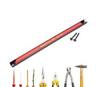 zwxqe Magnetic Tool Holder Strip | Large Capacity Wall Tool Holder | Metal Tool Bar for Garage, Space Saving Tool Organizer, Automotive Repair Tool Holder, Magnetic Tool Bar, Workshop Tool Organizer