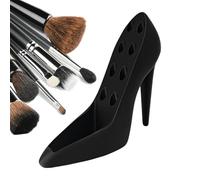 zwxqe Makeup Brush Holder - High Heel Shape Storage, Organizing Gear for Grooming, 3D Printed Tool, Women Vanity Piece with Stable Weighted Base, Brush Lipstick Tool for Sorting Storing and Arranging