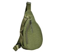 zwxqe Men Sling Bag, Multi Pocket Man Purse with Adjustable Straps, Running Belt Bag for Fashionable Phone Holder, Ideal for Commuting and Traveling Necessary the Go, Castagna , Se référer au