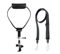 zwxqe Mount Necklace Holder Chest Strap Adjustable, non-Slip Resistant Lightweight Cellphone Accessory for 7.09x8.27x3.94 inch Gym, Workout, Sports, and Content Creation