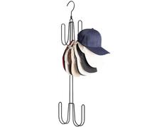 zwxqe Multi-Purpose Hat Organizer, Large Capacity Hat Organizer, Iron Hat Organizer, Cap Organizer for Hats, Hat Storage Solution, Strong Load Bearing Organizer, Hat Rack for Multiple Hats