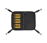 zwxqe Paddle Board Deck Bag con chiusura a cerniera, rete stand-up paddleboard Carry Pouch for Cold Drinks and Personal Items, Perfect for Surfing and Outdoor Water Activities