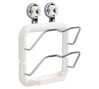 zwxqe Pot Lid Organizer, 2-Tier Pot Lid Rack, Wall Mount Pan Lid Organizer, Reusable Pot And Pan Rack, Lid Holder Organizer, Cabinet Door Lid Organizer, Wall Mounted Pot Lid Rack