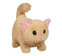 zwxqe Robot Cat, Plush Realistic Electronic Cat, Interactive Kitten Toy, Soft Robotic Companion Pet, Ideal for Children Boys Girls Kid Use, 7.48x4.33x6.69Inch