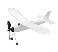 zwxqe Rubber Band Airplanes, Powered Airplane Kit, Glider Aircraft Flying Games, Fun Play for Kids, Students, Adults, Girls, Sports, and Outdoor Activities Enthusiasts