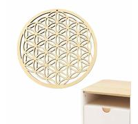 zwxqe Scheda della griglia dei di, Della Vita Geometria Sacra Arte Della Parete - Legno Sacra Geometria Spirituale Griglia di Board Home Decor