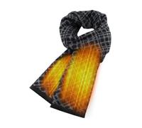 zwxqe Sciarpa da uomo, 180 x 30 cm, calda quando fa freddo, elegante | Sciarpa lunga per il collo per uomini, papà, mariti, amici, fratelli, pendolari, ufficio, compleanno, vacanze, viaggi, sci