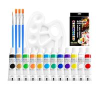 zwxqe Set di acquerelli da viaggio per bambini, kit portatile per | Kit di pittura ad acquerello per bambini, set di 12 colori ad acquerello, kit da viaggio per artigianato e arte professionale
