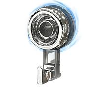 zwxqe Shower Suction Hooks, Strong Reusable Organizer, Inside Shower Hooks with Locking Base, Heavy Duty Bathtub Kitchen Window, Glass Door Mirror Tile, Use for Wall Garage Patio Cabinet