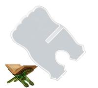 zwxqe Silicone Book Holder Mold, Epoxy Casting Resin Mould, Desktop Stand Making Tool, Prayer Display Arts Supply, Versatile Home Crafts Accessory, Holiday Office Decoration Base