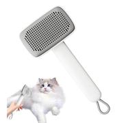 Zwxqe Smoothing Cat Brush, Pet Grooming Supplies For Indoor Dogs, Adjustable Accessories With Lanyard Design, 9.8x4.33 Inches Detangling Comb For Long And Short Hair Pets