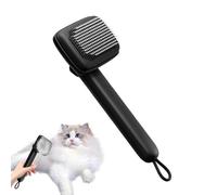 Zwxqe Smoothing Cat Brush, Pet Grooming Supplies For Indoor Dogs, Adjustable Accessories With Lanyard Design, 9.8x4.33 Inches Detangling Comb For Long And Short Hair Pets