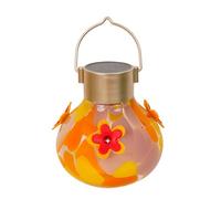 Zwxqe Solar Bird Feeder, Waterproof Unique Hanging Feeder, Solar Garden Tree Lights, Decorative Outdoor Lighting for Gardens, Courtyards, Balconi e terrazze