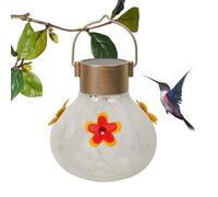 Zwxqe Solar Bird Feeder, Waterproof Unique Hanging Feeder, Solar Garden Tree Lights, Decorative Outdoor Lighting for Gardens, Courtyards, Balconi e terrazze