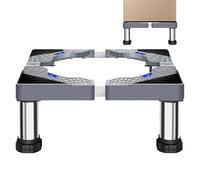 zwxqe Stainless Steel Dryer Stand, Washing Machine Riser, Heavy Duty Laundry Riser, Stainless Laundry Pedestal, Laundry Appliance Pedestal for Wash, 23.62x23.62x7.87 inches,