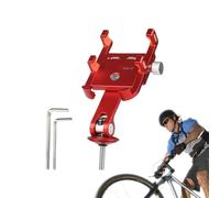 zwxqe Supporto per telefono per bicicletta | Angolo regolabile, supporto per telefono cellulare per moto, con assorbimento degli urti e angolo regolabile da ciclismo all'aperto per uomini e donne