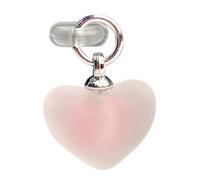 zwxqe Tipo C Dust Plug, Phone Charging Port Cover, Heart Shaped Dustproof Stopper, Soft Silicone with Snug Fit Design, Protecting Computer, Tablet, Headphone, Cellphone Charger Pink