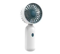 zwxqe Ventilatore portatile ricaricabile, ventilatore portatile | Impostazioni USB a 3 velocità Ventilatore personale silenzioso leggero,Dispositivo di raffreddamento silenzioso sul posto di lavoro