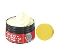 zwxqe Watch Scratch Renewal Paste, Metal Scratch Restorer, Fine Polishing Compound Watch Glass Metal, Ornament Cleaner Repair Balm Kit for Home Office Workshop Studio Commercial Maintenance